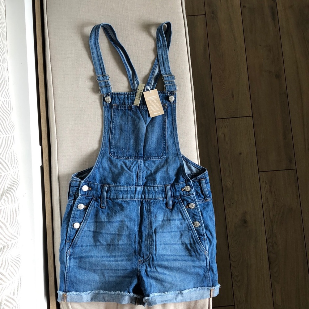 NWT Madewell shorts overalls